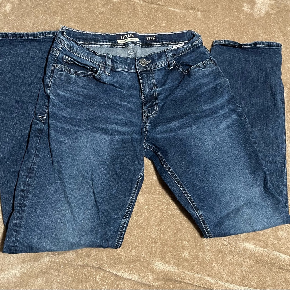 Reclaim Regular Straight Denim Jeans
